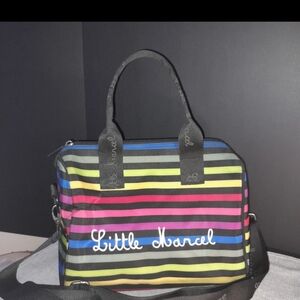 Little Marcel Multicolor Striped Tote